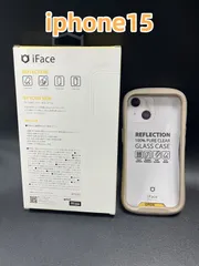 新品 iFace Reflection アイフェイス iphone15 ベージュ ケース スマホケース