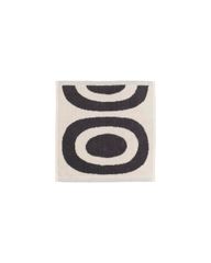 チャコール メロー二 オフホワイト MELOONI 72879 ハンカチ 072879 ミニタオル 910 ハンドタオル 北欧雑貨 marimekko 北欧デザイン マリメッコ