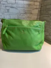 【B3-24】◇Kate Spade    ショルダーバッグ　黄緑