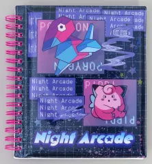 【中古】ノート・メモ帳 Night Arcade リングノート 「ポケットモンスター」 ポケモンセンター限定のサムネイル
