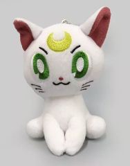 [중고] 봉제인형 마스코트 봉제인형 배지 아르테미스 가방에 붙어있는 봉제인형~루나&아르테미스&다이애나~ [극장판 미소녀전사 세일러문 Eternal]