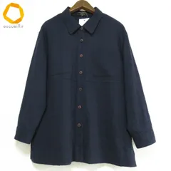 #wnc レリアン Leilian シャツ・ブラウス 13+ 紺 大きいサイズ レディース [985437]