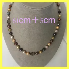 天然石★淡水本真珠★パールネックレス★ハンドメイド★ファッション★デザイン★ネックレス