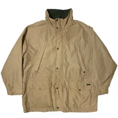 ヴィンテージ ウールリッチ マウンテンパーカー フィールドジャケット ベージュ チェック フラップ付きポケット クラシック ハンティング アウトドア XL アウター レディース ユニセックス メンズ 古着 長袖