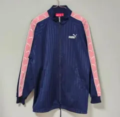 プーマ ネイビー/ピンク トラックジャージ