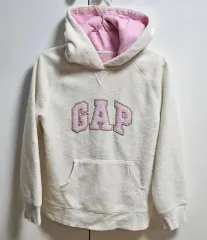 GAP ギャップ 白/ピンク フードTシャツ