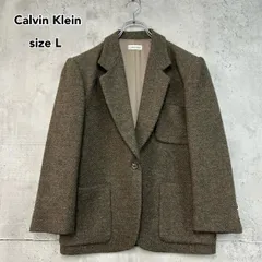 【希少】90‘s Calvin Klein カルバンクライン　テーラードジャケット　★ ◇■