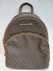 MICHAEL KORS マイケルコース デイパック リュック シグネチャー ブラウン PVC