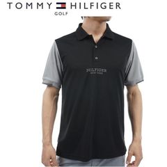 ☆バイカラー☆ トミー ヒルフィガー GOLF ポロシャツ ロゴボタン L