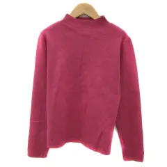 シンプリシテェ SIMPLICITE ニット セーター 長袖 ハイネック 無地 ピンク /YS37