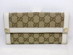 GUCCI グッチ 長財布 GGキャンバス 153211 ■ ウォレット レディース □8A