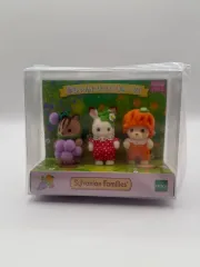 シルバニアファミリー 赤ちゃん フルーツトリオ ぶどう いちご オレンジ