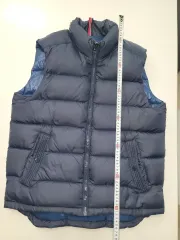 トミーヒルフィガー ネイビー ダウン100% ベスト ユニセックス