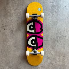 スケートデッキ】TEAM 8.25inch WB14.38inch【KROOKED】クルキット