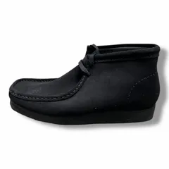 Clarks Wallabee Boot スエード ワラビー ブーツ クラークス 61507051 ブラック 43 （5863M）