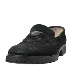 Gianni Versace ヴィンテージ メタル メデューサ デッキ シューズ