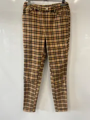 e624⚫︎RCWB⚫︎ロデオクラウンズワイドボール⚫︎チェック⚫︎スキニー⚫︎パンツ⚫︎size S⚫︎キャメル