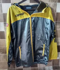 中古品 CAPAS ライトアウター イエローブラック メンズL