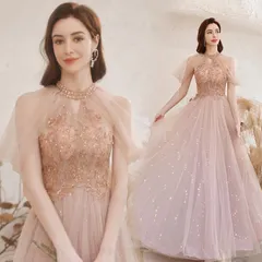 ウエディングドレス カラードレス　結婚式　披露宴　パーティー　演奏会　発表会　ステージ衣装