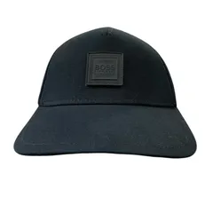 ♪3783 HUGO BOSS ヒューゴボス ボックス ロゴ CAP 中古美品 フリーサイズ
