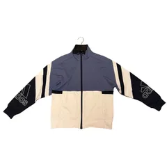  adidas アディダス レディース 長袖ジャージジャケット WTEAMBOSウォームアップジャケット H29560 パープル XSサイズ  【ZK60】