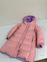 送料無料★new balance ニューバランス　リバーシブル★ダウン80% ロングダウンコート　ロングダウンジャケット★女の子　キッズ　145 子供　#80119skake