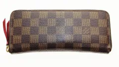 ルイヴィトン LOUIS VUITTON ラウンドファスナー ポルトフォイユ クレマンス ダミエ N60534 ウォレット 財布 【ブランド古着ベクトル】【中古】☆AA★●▲■ 260118