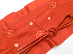 【一輝堂】和装小物 帯締め 帯揚げ セット 絞り 丸組 美品 帯締 帯揚 26w01-185