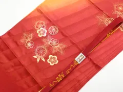 【一輝堂】和装小物 帯締め 帯揚げ セット 暈し 高麗組 美品 帯締 帯揚 26w01-196