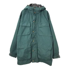 90年代 Eddie Bauer エディーバウアー マウンテンパーカー アウトドア グリーン(メンズ M)中古 古着 X2068