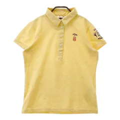 サイズ：LL CALLAWAY キャロウェイ  半袖ポロシャツ ボーダー柄 イエロー系 [240101601565] ゴルフウェア レディース ストスト