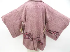 【一輝堂】羽織 総絞り 羽織紐別売り 正絹 着物 身丈約78cm 裄丈63cm 26z01-78