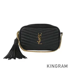 サンローラン SAINT LAURENT レザー ショルダーバッグ 【中古】