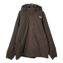 THE NORTH FACE ノースフェイス HYVENT マウンテンパーカー 大きいサイズ アウトドア ブラウン(メンズ XXL)中古 古着 X2074