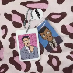 名探偵コナン 毛利小五郎 有名な証明写真 証拠写真ガチャ キーホルダー