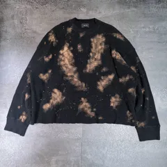 Deluxe Thermal Long Sleeve T-Shirt Men's L Black Made in Japan Oversized Fit デラックス サーマル ロングスリーブTシャツ メンズ L ブラック 日本製 身幅オーバーサイズ