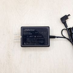 Victor AP-V14 AC adapter for Victor, JVC, and Kenwood video cameras (Everio e-Movie, GZ-HD3, GZ-MG730, GZ-MG740, GZ-MG77, GZ-MC100) - Charger/Charging Cable (80605-137)