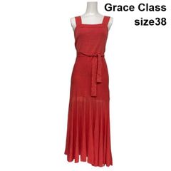美品】21SS✨Grace Class リネンタッチフレアドレス マキシ丈 - メルカリ
