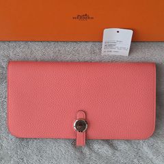エルメス✨ドゴン✨ロング✨ベージュ 二つ折り 長財布 125 - メルカリ