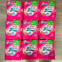 ■スピード発送■ ポイズ 肌ケアパッドスーパー 170cc 30cm 16枚　9パック　計144枚　D171