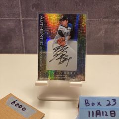 2025 EPOCH Premier Edition 清水武蔵 20/20 直筆サインカード