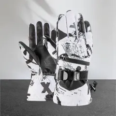 スキー手袋 防寒 グローブ タッチパネル対応 アウトドア バイクグローブ