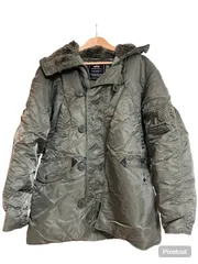 Z1730 ALPHA INDUSTRIES INC.  アルファインダストリーズ　N-3B フライトジャケット　カーキ　メンズ　サイズM