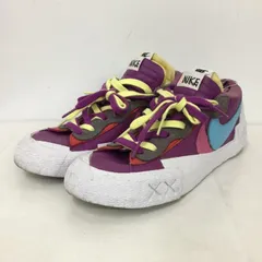 NIKE ナイキ スニーカー DM7901 500 BLAZER LOW SACAI KAWS トリプルコラボレーション 27cm