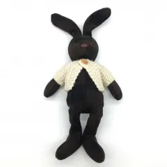 【超美品】パーリーゲイツ ぬいぐるみ ラビット うさぎ ブラウン チェック柄 ゴルフ PEARLY GATES