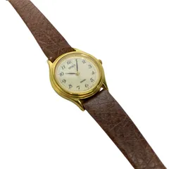 SEIKO SPIRIT レディース腕時計 4N21-0540 クォーツ ゴールドケース アナログ 革ベルト付 ヴィンテージ セイコー スピリット