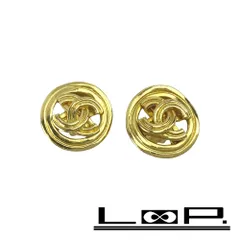 シャネル ■美品■ ココマーク イヤリング アクセサリー ゴールド GP 96P 箱 【511011】8