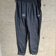 【USED】US 古着 UNDER ARMOUR スウェットパンツ XL 古着 ブラック 刺繍ロゴ入り ルーズフィット イージーパンツ アンダーアーマー メンズ ジャージパンツ ジャージ パンツ ルームウェア スポーツ トレーニング チャコールグレー