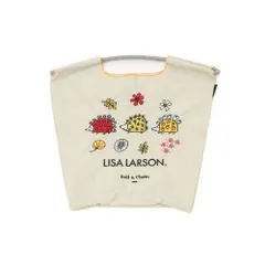 【新品】はりねずみショッピングバッグ/Ｍ/リサ・ラーソン/Ball&Chain/エコバッグ/折りたたみバッグ/サブバッグ/Lisa Larson/ボールアンドチェーン/針鼠/ハリネズミ/可愛い/カワイイ/かわいい/お洒落/オシャレ/おしゃれ