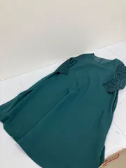 送料無料★tocco closet トッコ★ロングスカートワンピース　袖レース　ドレスワンピース★グリーン　緑★Mサイズ　#80119sgg